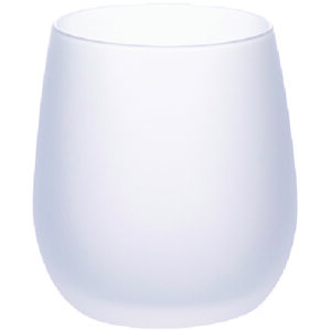 VASO COCTELERO DE VIDRIO GLASEADO
