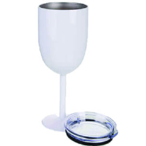 COPA DE ACERO PARA VINO BLANCA 350 ML