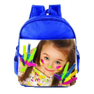 MOCHILA AZUL 30X32