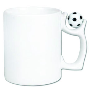 TAZA CON BOLITA 11 ONZ