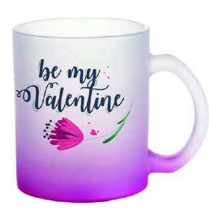TAZA VIDRIO GLASEADA