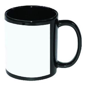 TAZA NEGRA CON VENTANA